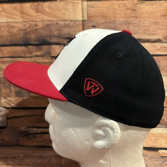 Texas Tech Red Raiders Hat Cap 6 1/2 - 6 5/8 Stretch One Fit 1923 Embroidered - Picture 4 of 8